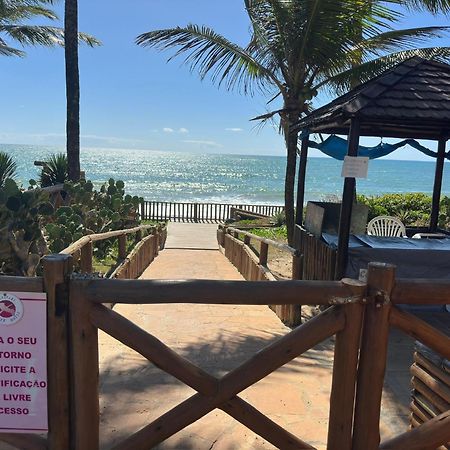 Flat Guarajuba 4 Quartos Terreo A Beira Mar - Pe Na Areia - Governanca Com Arrumadeira E Wi Fi Inclusos Camassari Extérieur photo