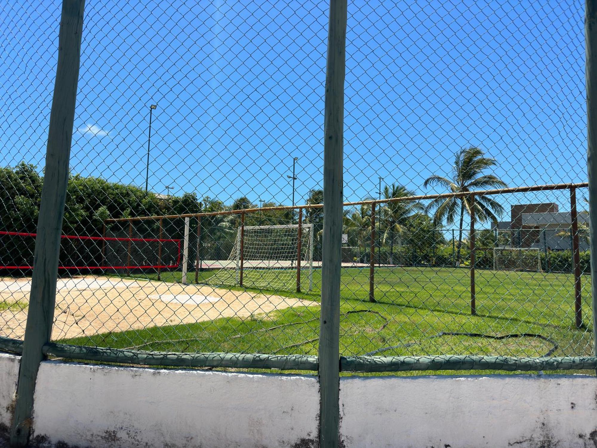 Flat Guarajuba 4 Quartos Terreo A Beira Mar - Pe Na Areia - Governanca Com Arrumadeira E Wi Fi Inclusos Camassari Extérieur photo