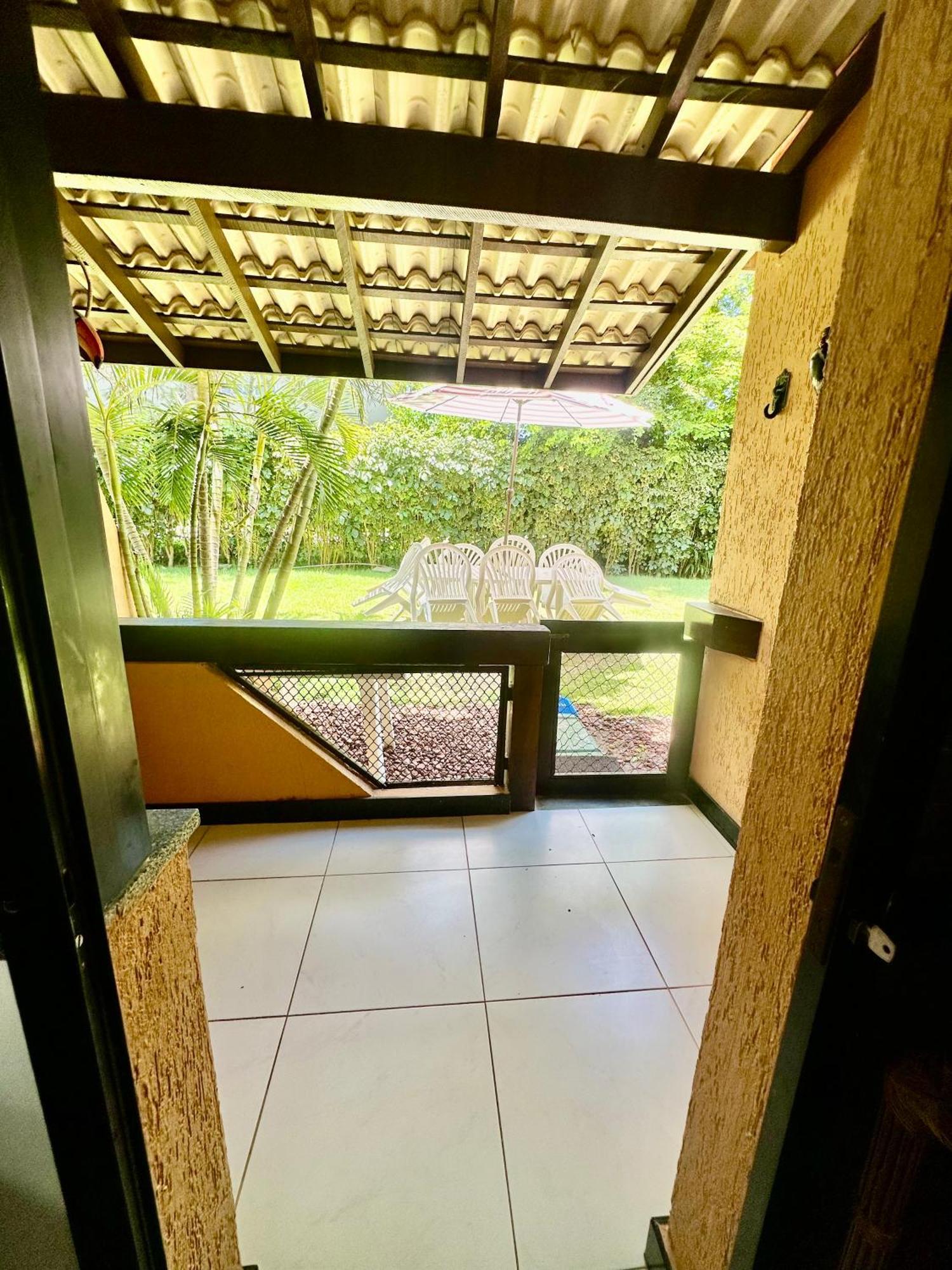 Flat Guarajuba 4 Quartos Terreo A Beira Mar - Pe Na Areia - Governanca Com Arrumadeira E Wi Fi Inclusos Camassari Extérieur photo